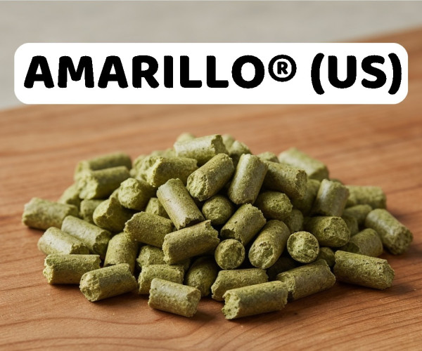 Houblon Amarillo en pellets pour brassage artisanal IPA
