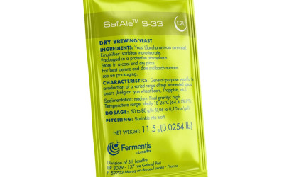 SafAle S-33 : la levure sèche
